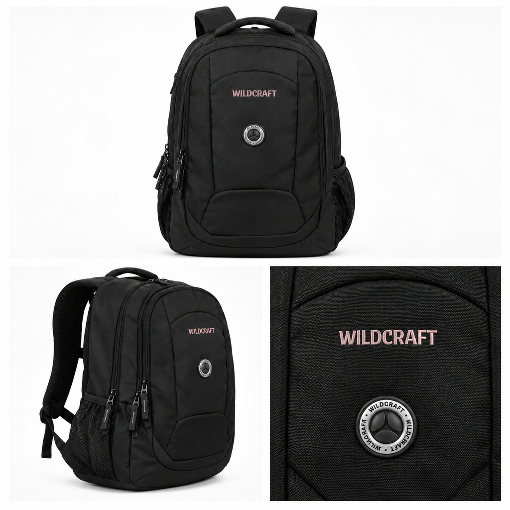 Wildcraft LTP Backpack - Black
