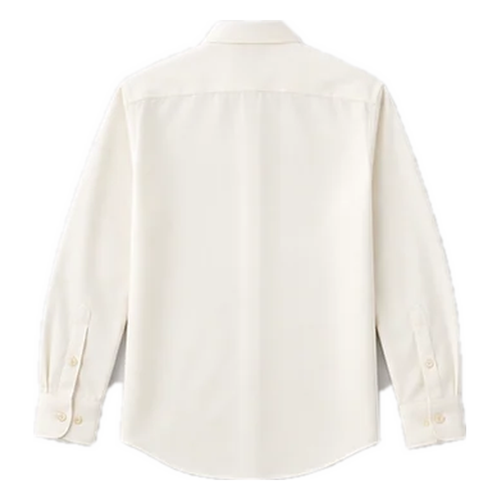 Royal Crew Men's Classic White Full-Sleeve Shirt