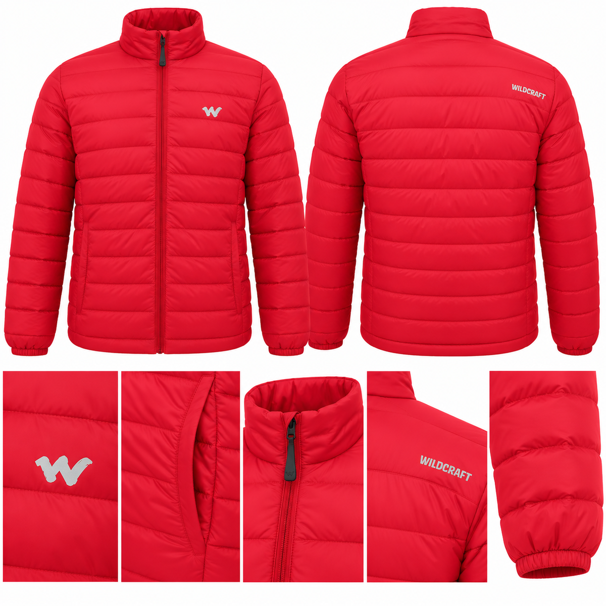Wildcraft Men's Down Jacket Classic – Red