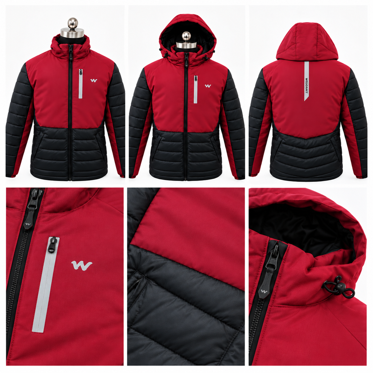 Wildcraft Down Insulated Minus 10 Jacket With Detachable Hood