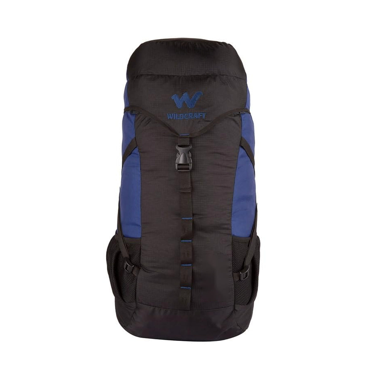 Wildcraft Acosta Hiking Backpack – Black & Blue (45 Litres)